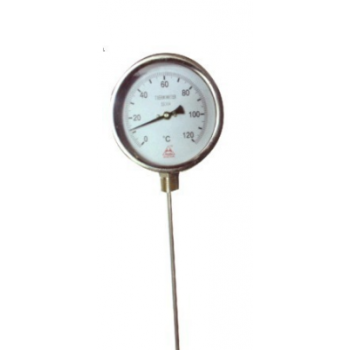 H Guru Round Shape Temperature Gauge 0-120