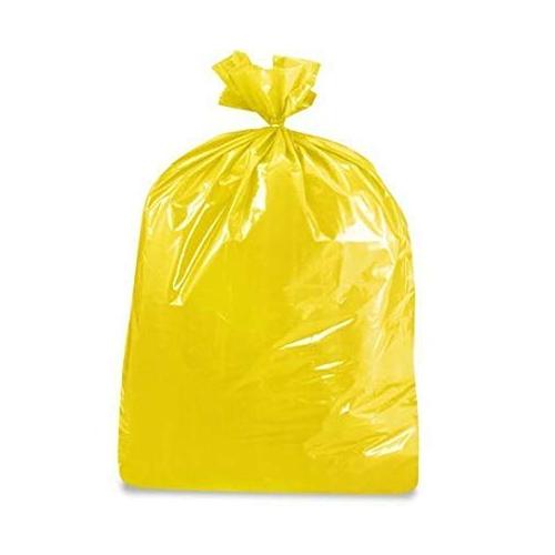 Yellow Garbage Bag 32x42mm, 100 gm, 51 Microns