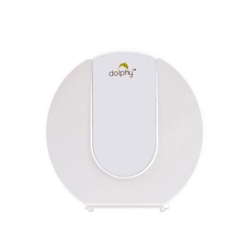 Dolphy Wall Mounted Small Toilet Paper Dispenser Anti-Dust Plastic, DTPR0002
