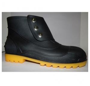 Fortune Aqua-Mate Black Steel Toe Gum Boot, Size: 10