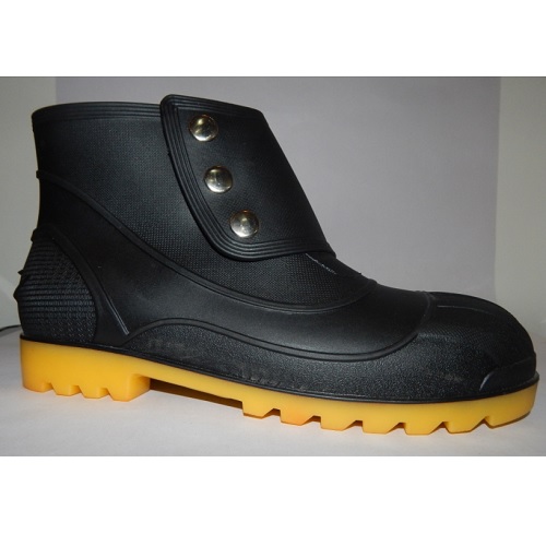 Fortune Aqua-Mate Black Steel Toe Gum Boot, Size: 10