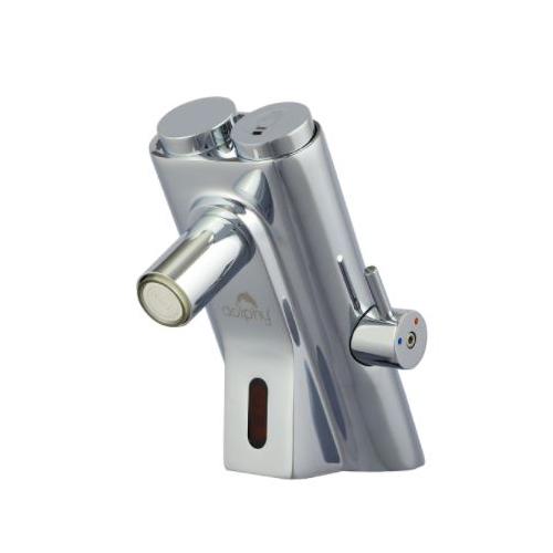 Dolphy Automatic and Manual Sensor Mixer Faucet Brass Silver DAST0011