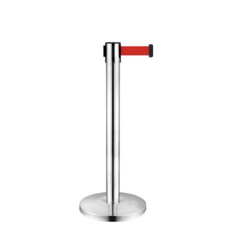 Dolphy Queue Manager Premium SS 304 Height : 1050mm Base: 350mm Weight : 9.5 kg Silver DQMG0001