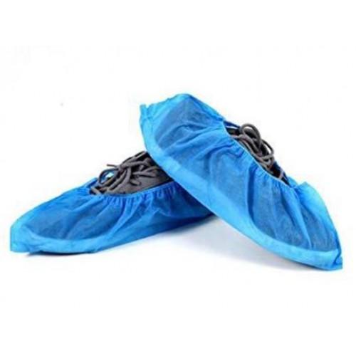 Dolphy Shoe Cover Disposable Non-Woven Blue Pack of 50 Pcs DSCD0005