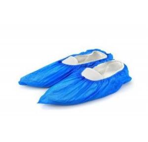 Dolphy Shoe Cover Disposable Polyethylene(PE) Pack of 80 Pairs Blue DSCD0004