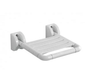 Dolphy Shower Sheet Bathroom Area Grab Bar Stainless Steel Tube Coated With 5mm Nylon 200 Kg 370x315 mm DHGB0006