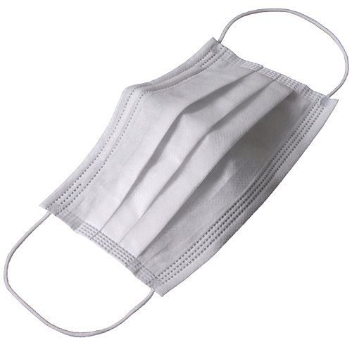 GWSM White Surgical 2 Ply Mask (Pack of 50 Pcs)