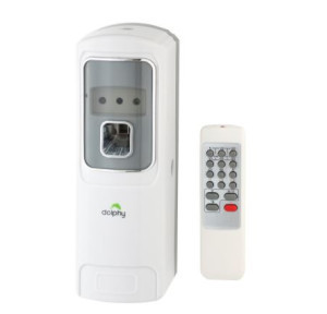 Dolphy Remote Control Automatic Aerosol Perfume Dispenser ABS Plastic 1 Bottle, DAPD0005