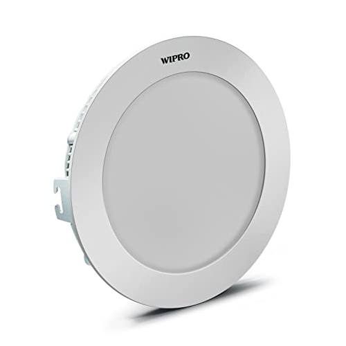 Wipro Ceiling Light 12W CCT-6500K Voltage: 220-240VAC D811265 White