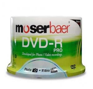 Moser Baer DVD-R Pro ( Pack Of 50 )