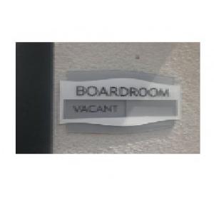 Custom Door Signage with Vacant / Occupied Slider Signs 12x8 Inch