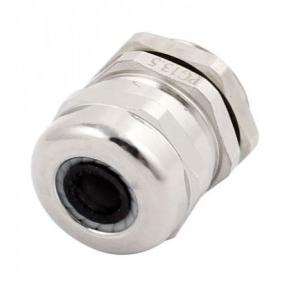 Zetalux PG Metal Cable Gland Brass With Nickel Plated 12-6 mm, Outer Dia: 20.4mm, PG-13.5