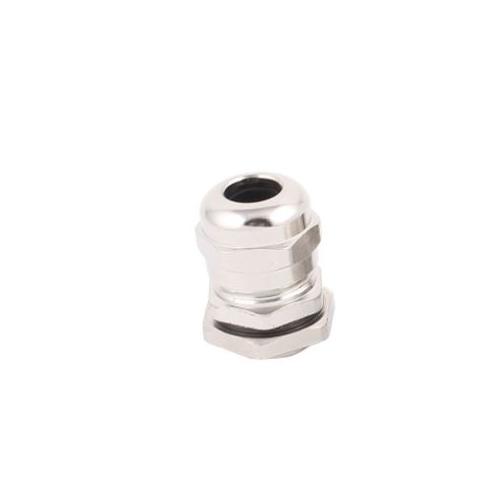 Zetalux PG Metal Cable Gland Brass With Nickel Plated 8-4 mm, Outer Dia: 15.2mm, PG-9