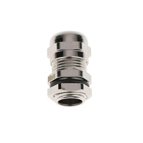Zetalux PG Metal Cable Gland Brass With Nickel Plated 6.5-3 mm, Outer Dia: 12.5mm, PG-7