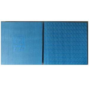 Shocksafer Electrical Insulation Polymer Rubber Mat , ( Elastomer Based ), Blue, 3x2 Ft