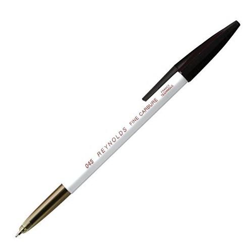 Reynolds 045 Ball Pen, Black Pack of 10