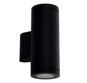 SparC  Lights 10W Outdoor/Indoor Up Down Light (Round) Wall Lamp Black Body IP65 Warm White (3000K)-UPDN-WL-RD-6W-3