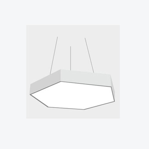 Nieo Ceiling Hanging LED Light Shape- Hexagon (Cool White) 40W