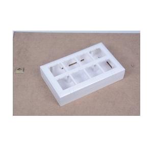 MK Surface Box Wraparound 10M, W26179H with MK Wraparound Plus 10 Module Horizontal Front Plate - White, S26110H