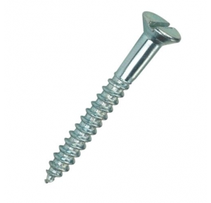 Half Thread Wooden Screw, 8x25 mm (100 Pcs)