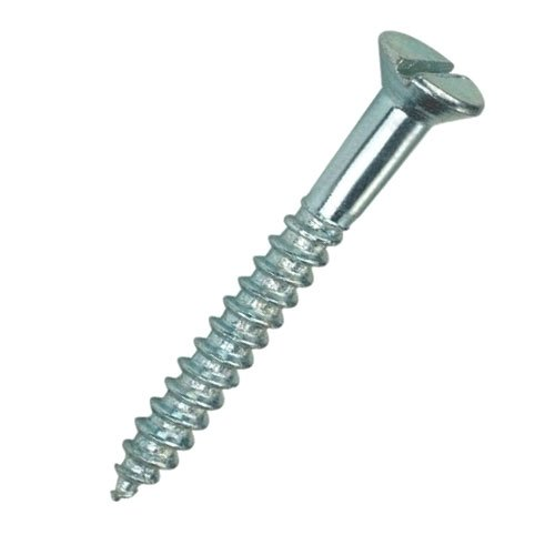 Half Thread Wooden Screw, 8x25 mm (100 Pcs)