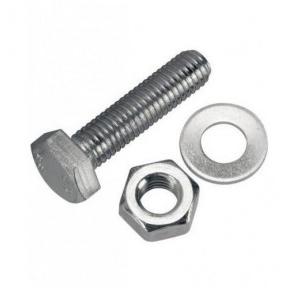 Nut Bolt With Double Washer 16x100 mm