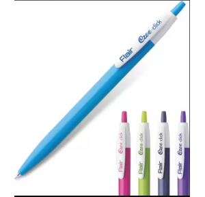 Flair Ezee Click Blue Ball Pen