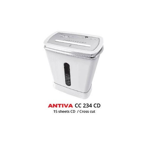 Antiva Paper Shredder Machine Cross Cut 15 Sheets, CC 234 CD