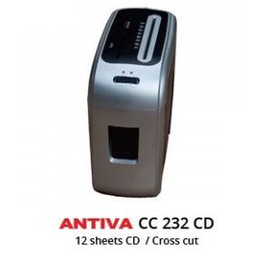 Anvita Paper Shredder Machine Cross Cut 12 Sheets, CC 232 CD