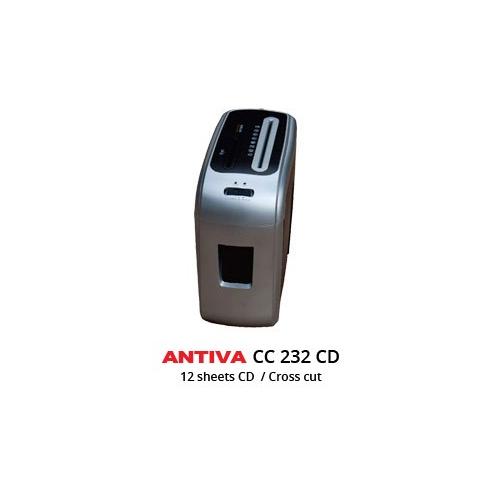 Anvita Paper Shredder Machine Cross Cut 12 Sheets, CC 232 CD 