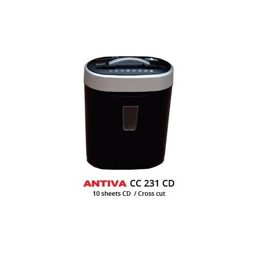 Anvita Paper Shredder Machine Cross Cut 10 Sheets , CC 231 CD