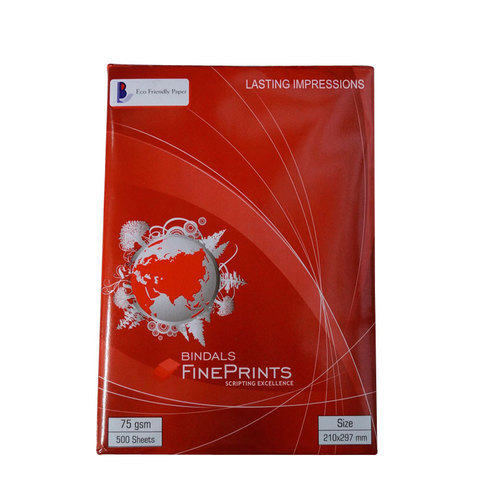 Bindal Fineprints A4 Copier Paper 75 GSM (Pack of 500 Sheets)