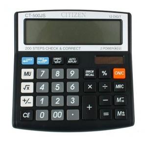 Citizen CT-500JS 12 Digit Calculator