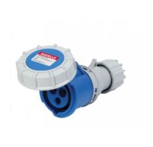 Havells 16A 2P+E Industrial Plug & Connector IP67, DHQDB63016