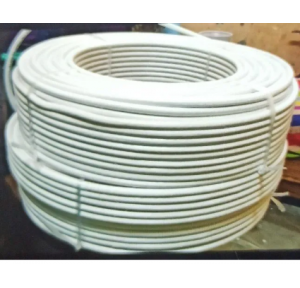 JK 90m White Dish TV Cable, 1 Mtr