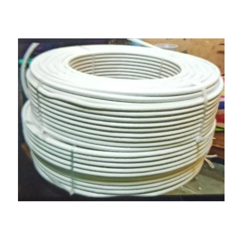 JK 90m White Dish TV Cable, 1 Mtr