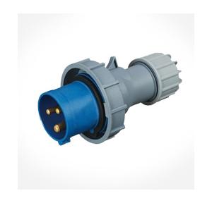 Zetalux Industrial Plug 16A 3 Pin IP67, 132