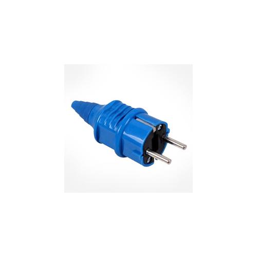 Zetalux Industrial Plug 16A 2 Pin 2P IP44, 12