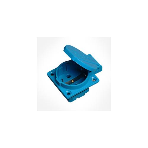 Zetalux Industrial Socket 16A 2 Pin IP44, 112