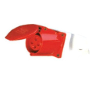 Zetalux Industrial Wall Socket 16A 4 Pin 3P+E IP44, 114
