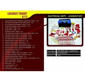 E-Square Loto Kit Electrical Dept Lockout Kit ES-ED