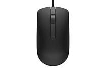 Dell Mouse MS116 Wired USB Optical 1000DPI Sensor