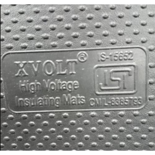 DURATUF X-Volt Insulation Mat IS 15652 Class B Black - Custom, 2.5mm Thick, 1 Mtr. Width x 8 Mtr Length, 1 Sq Mtr