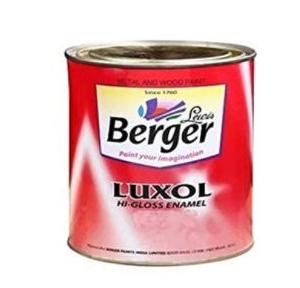 Berger Luxol High Gloss Enamel Paint Green, 1Ltr