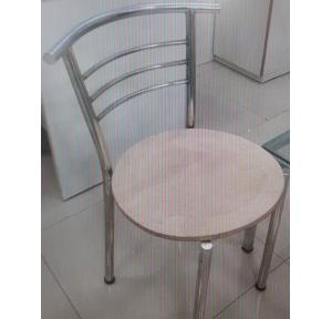 SS Chair Grade 202, Seating Platform 16 Inch, Pipe: 1 Inch, Height:18 Inch