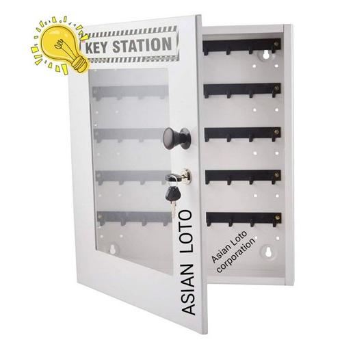 Asian Loto Key Station for  Keys,  Size - 18x15x2 Inch, Material - MS