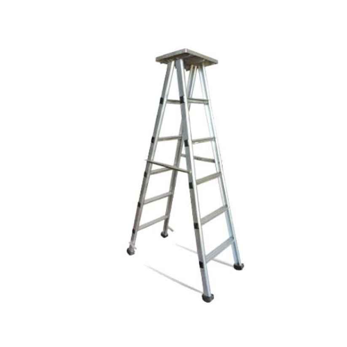 Aluminium Ladder, A Type, Height 12 Feet, Thickness 2.1 mm