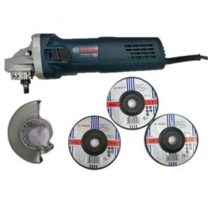 Bosch GWS 750-100 Angle Grinder, 100 mm, 750W, With 2 Metal, Brick And Wodden Blade of Taparia
