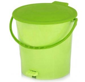 Dustbin Green Color Plastic 5 Ltr