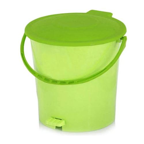Dustbin Green Color Plastic 5 Ltr